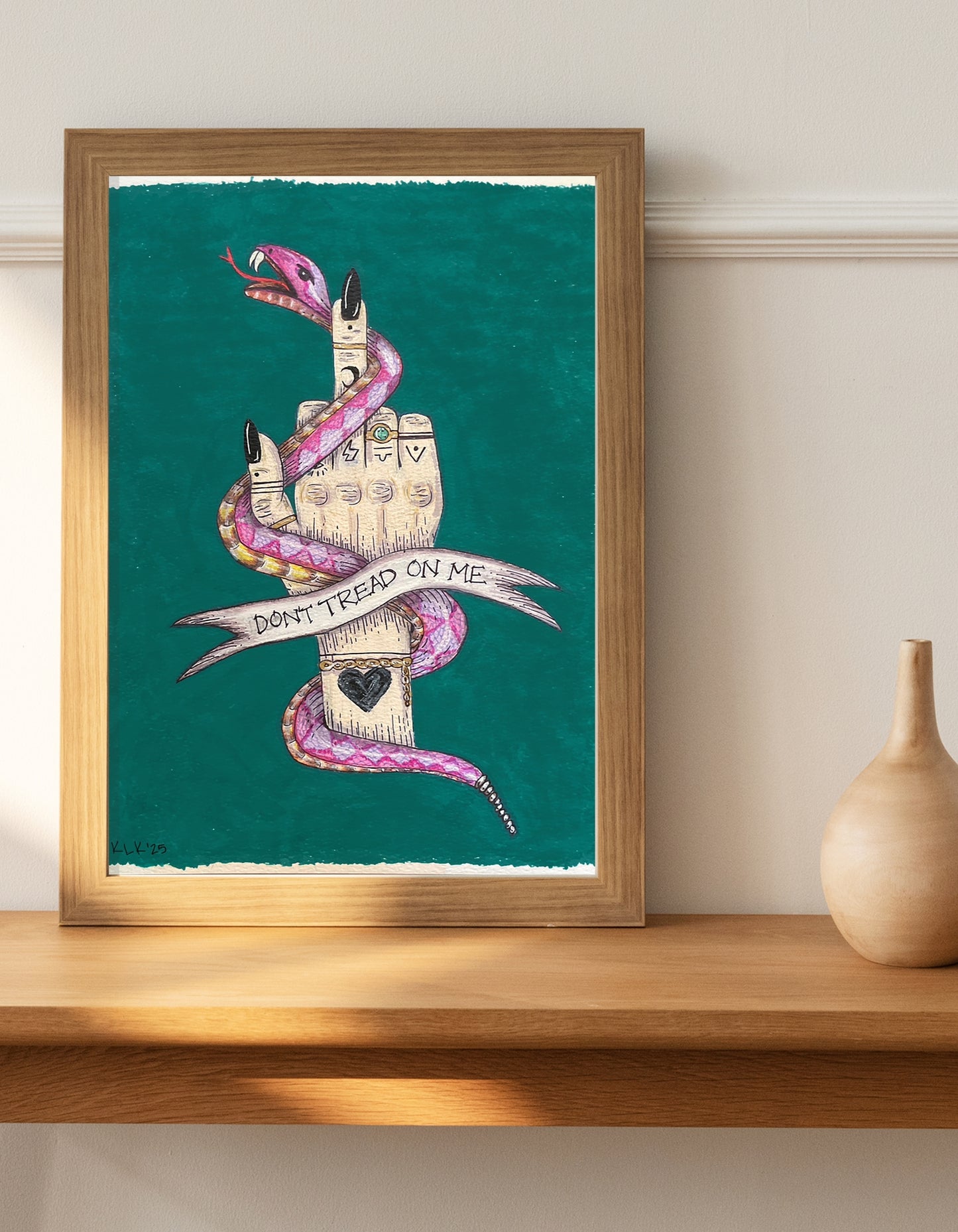 Don't Tread On Me Wall Art Print