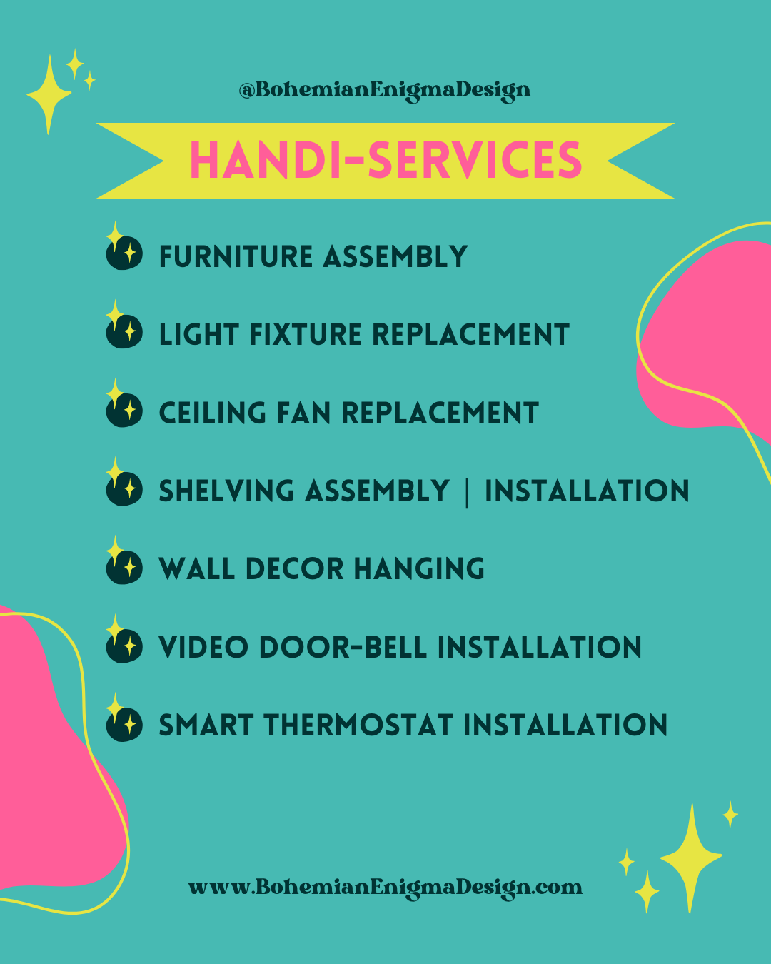 2 Hour Handiwork Service