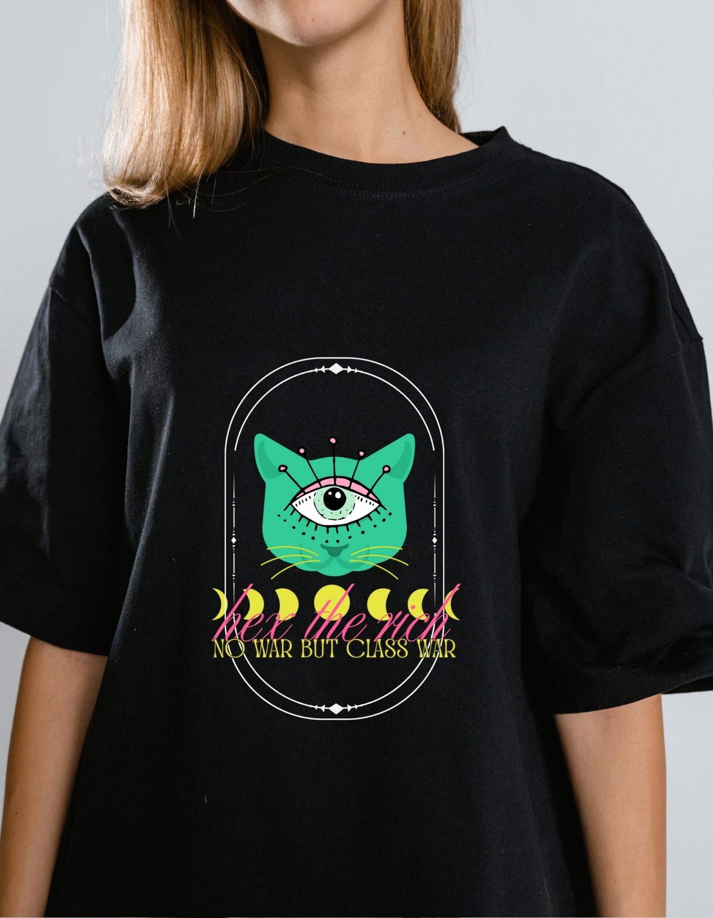 Hex the Rich | No War but Class War Unisex classic tee
