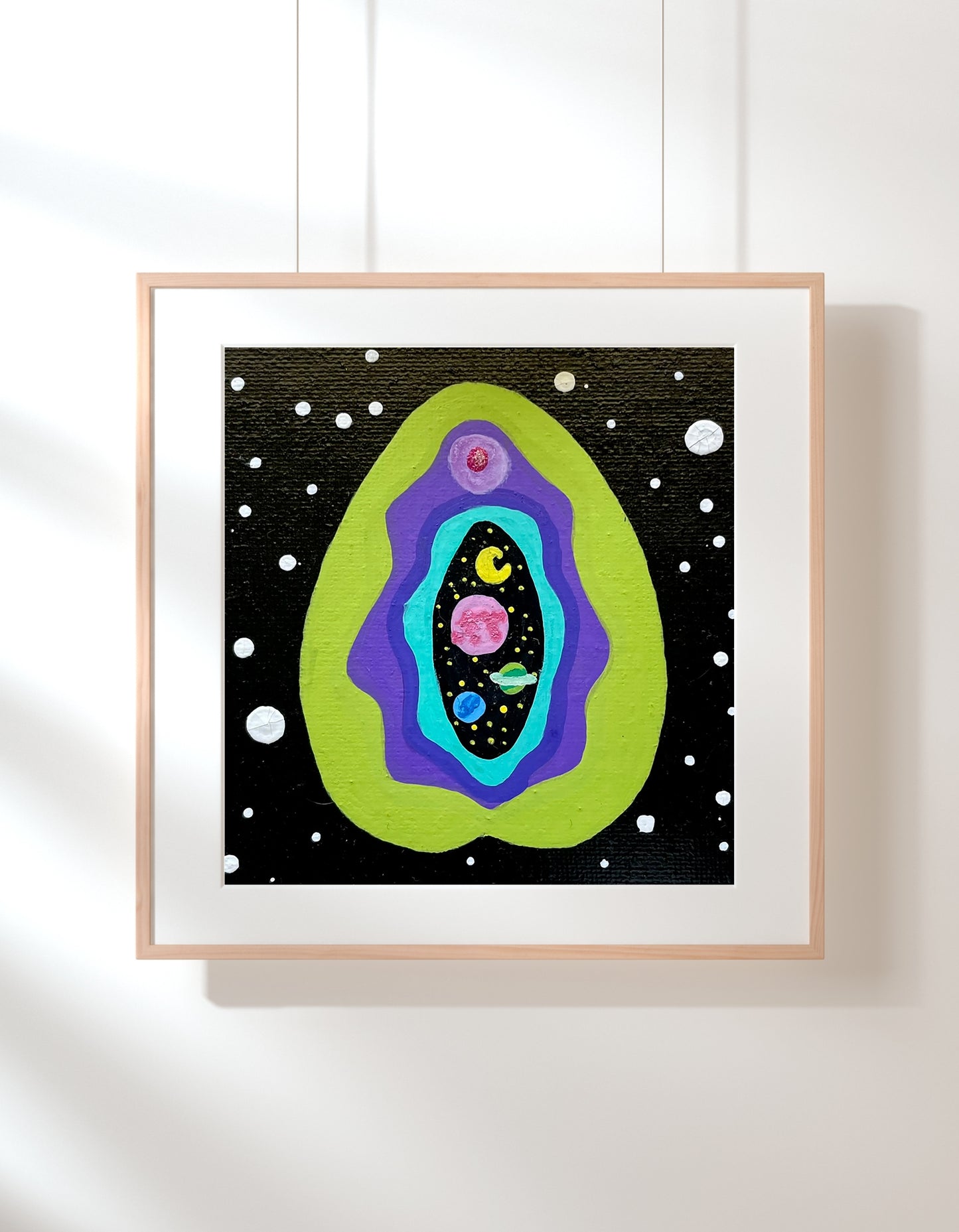 Cosmic Vulva Print