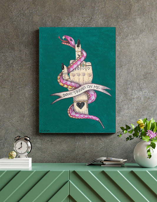 Don't Tread On Me Wall Art Print