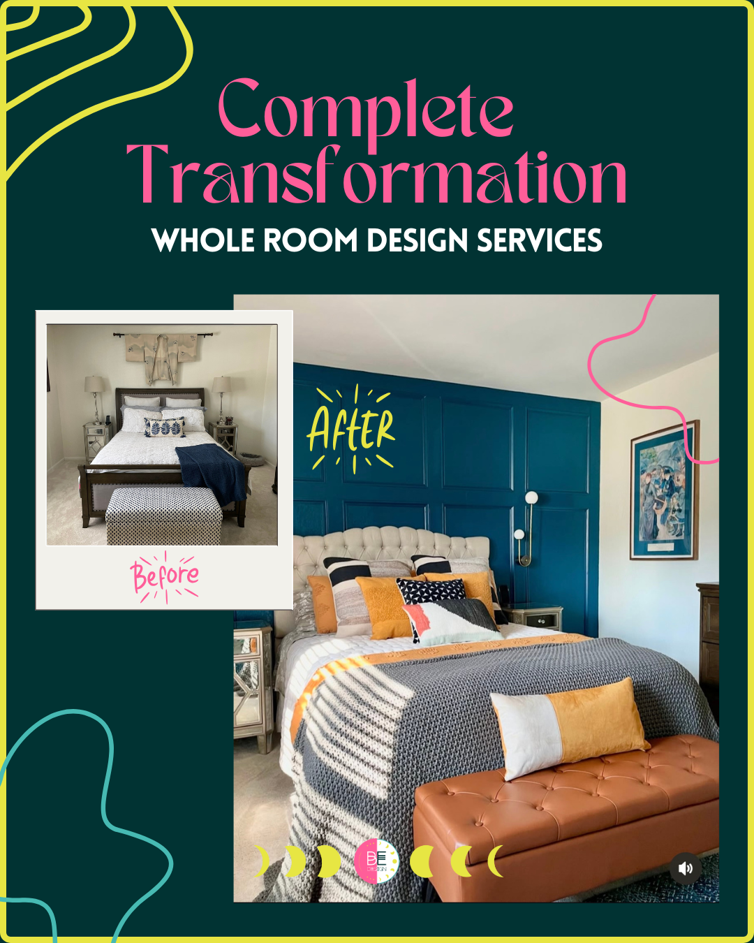 Complete Transformation | Whole Room Design Services
