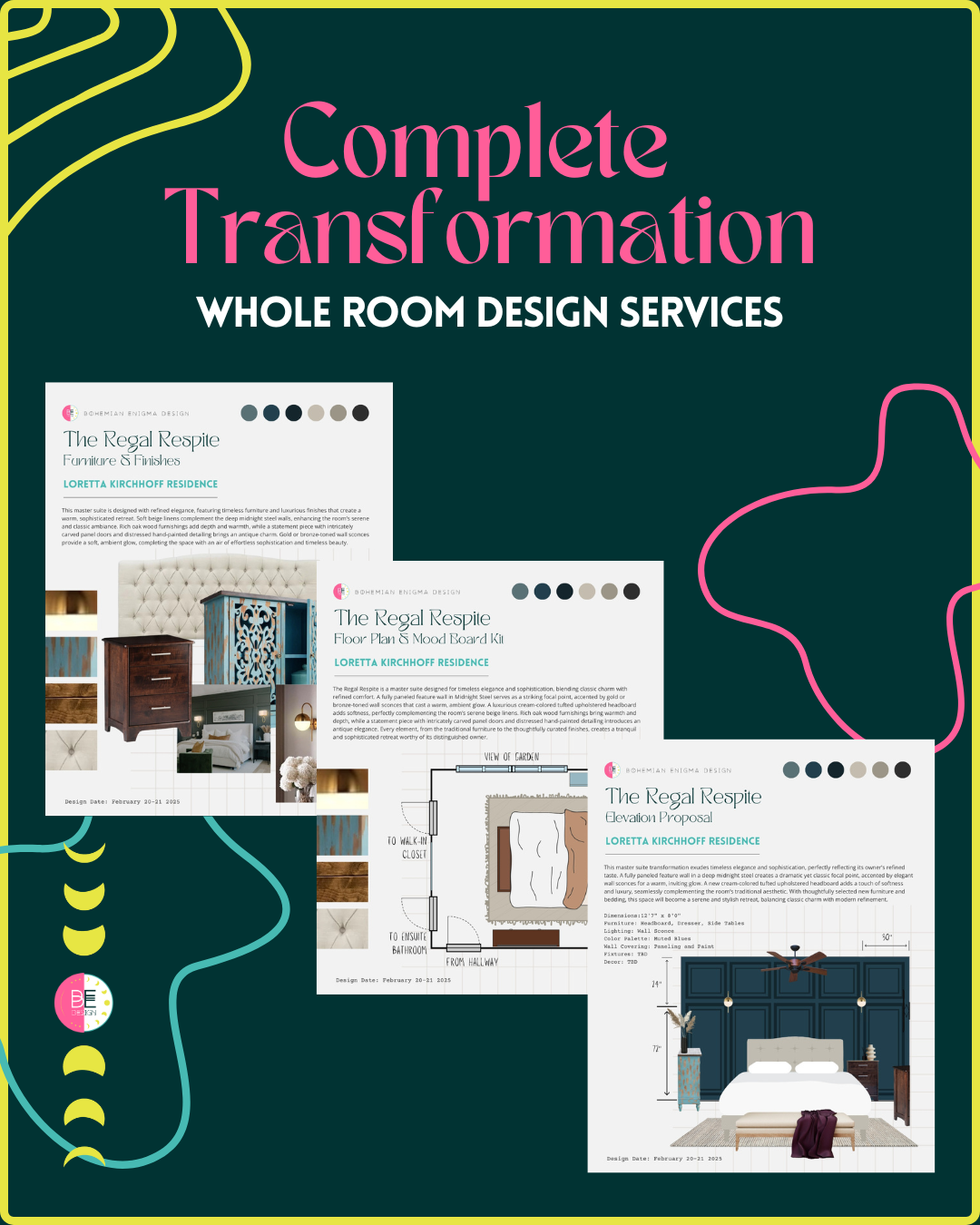 Complete Transformation | Whole Room Design Services