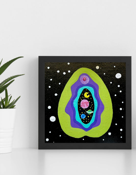 Cosmic Vulva Print