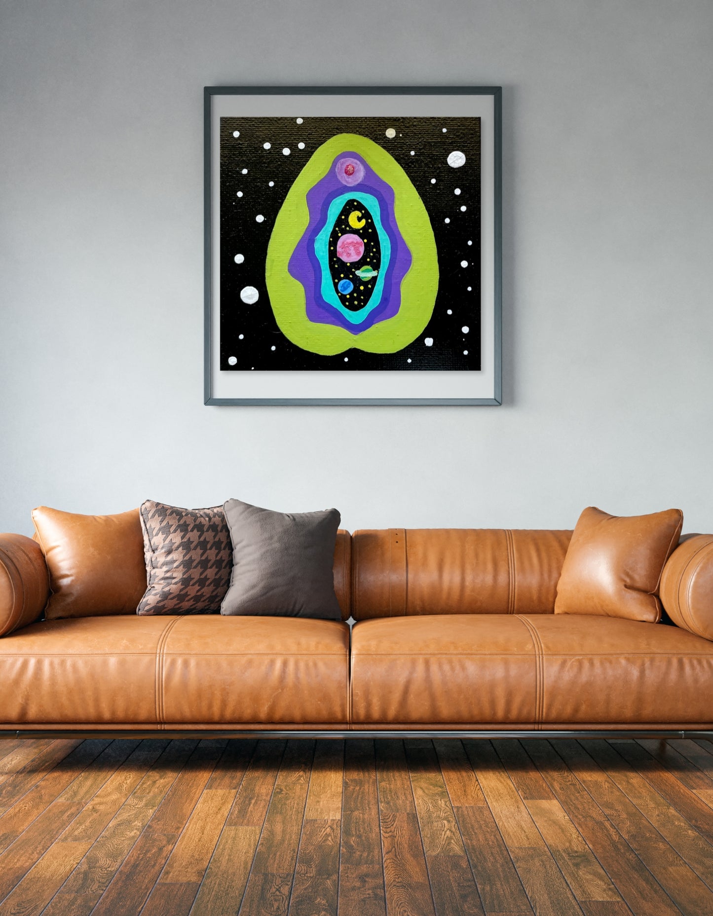 Cosmic Vulva Print