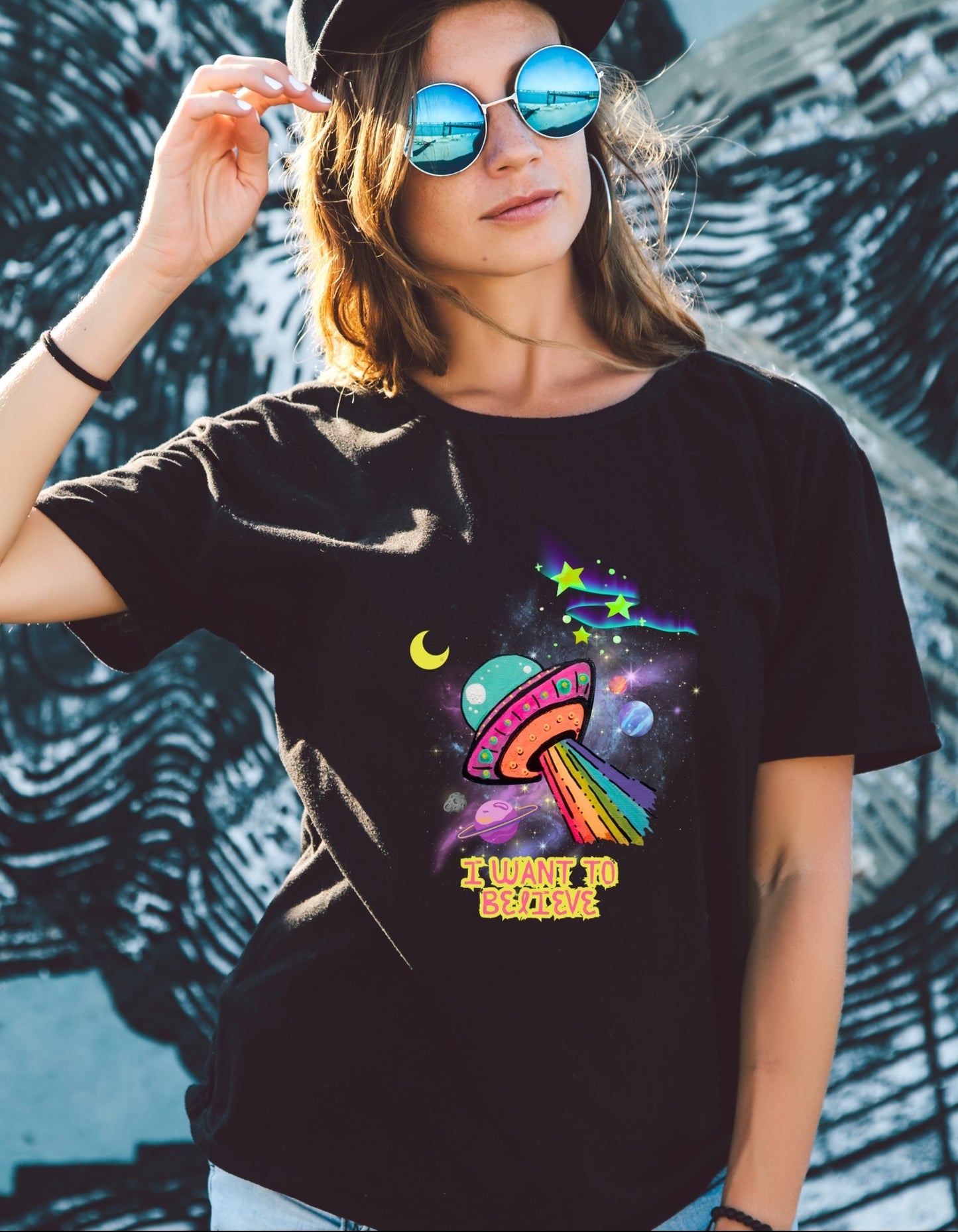I Want to Believe UFO Unisex classic tee
