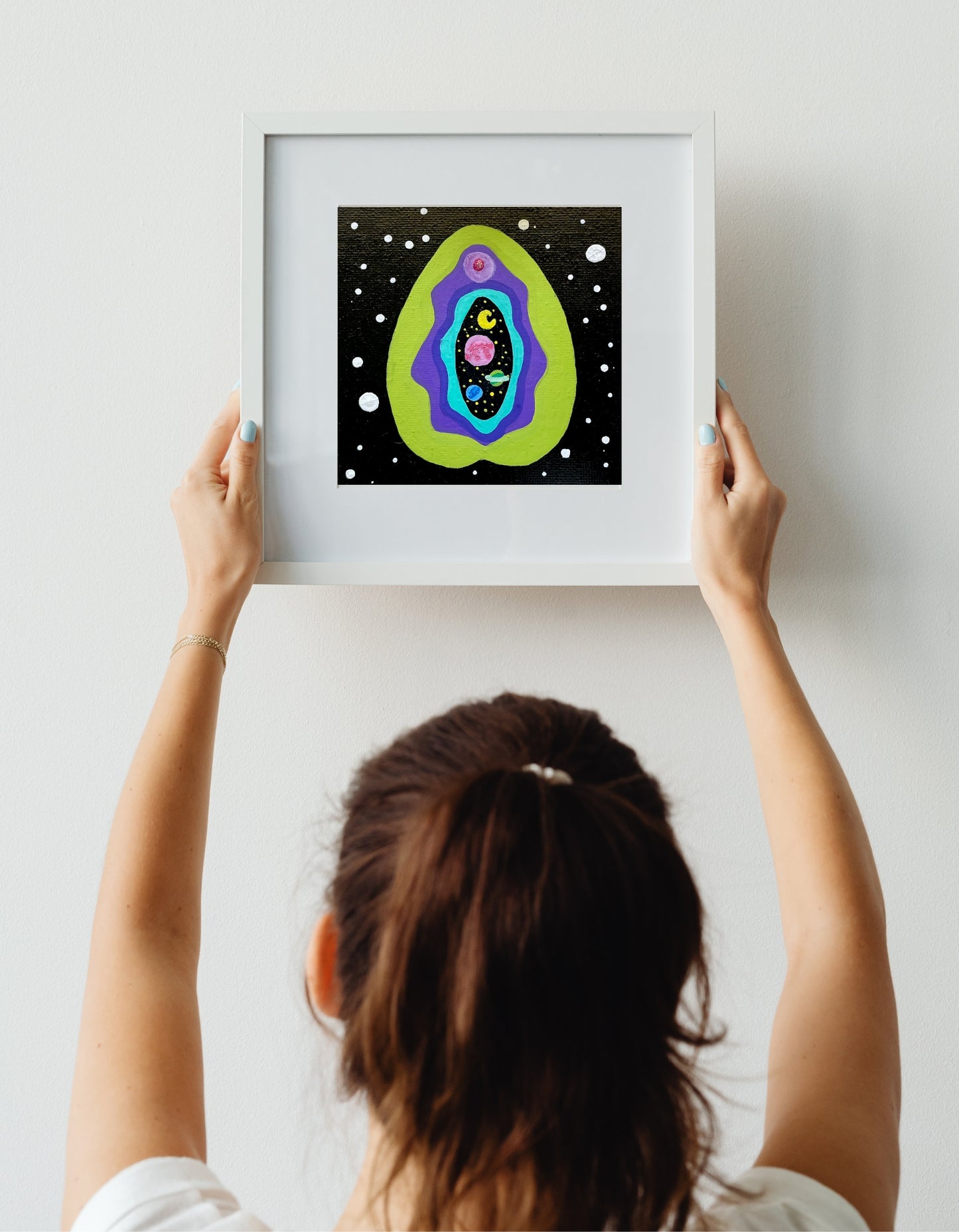 Cosmic Vulva Print