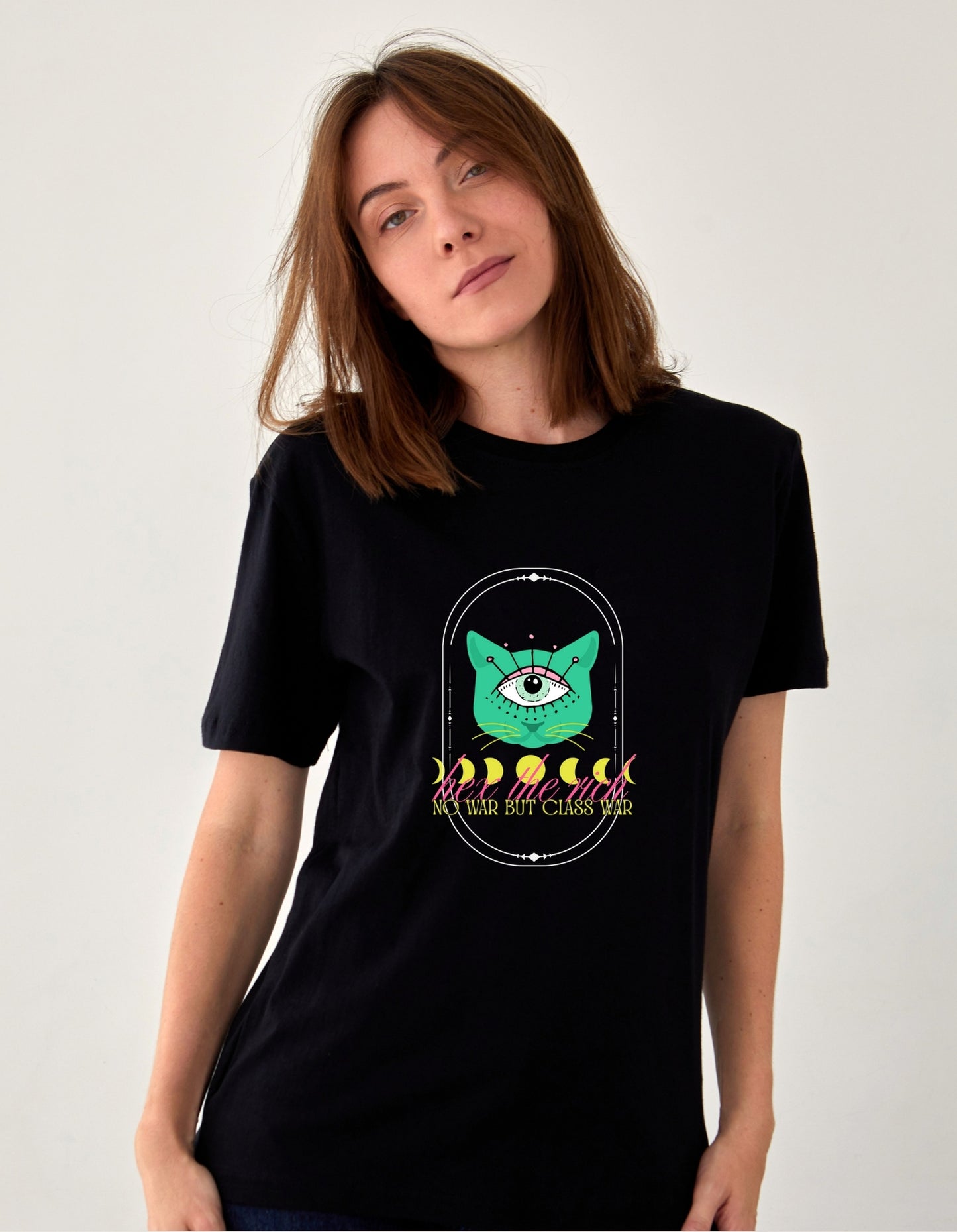 Hex the Rich | No War but Class War Unisex classic tee