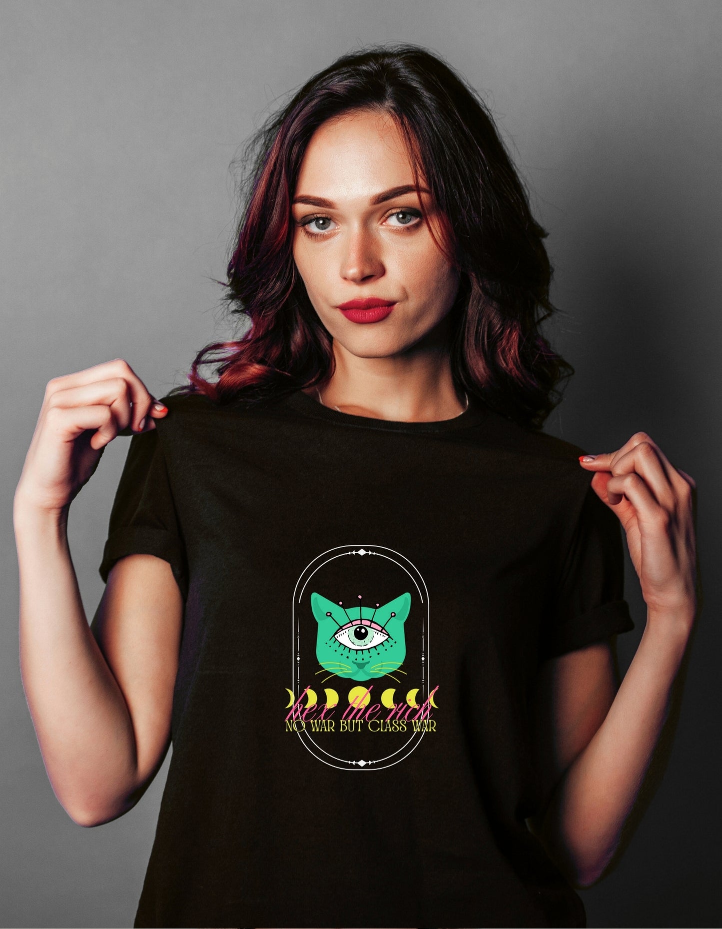 Hex the Rich | No War but Class War Unisex classic tee