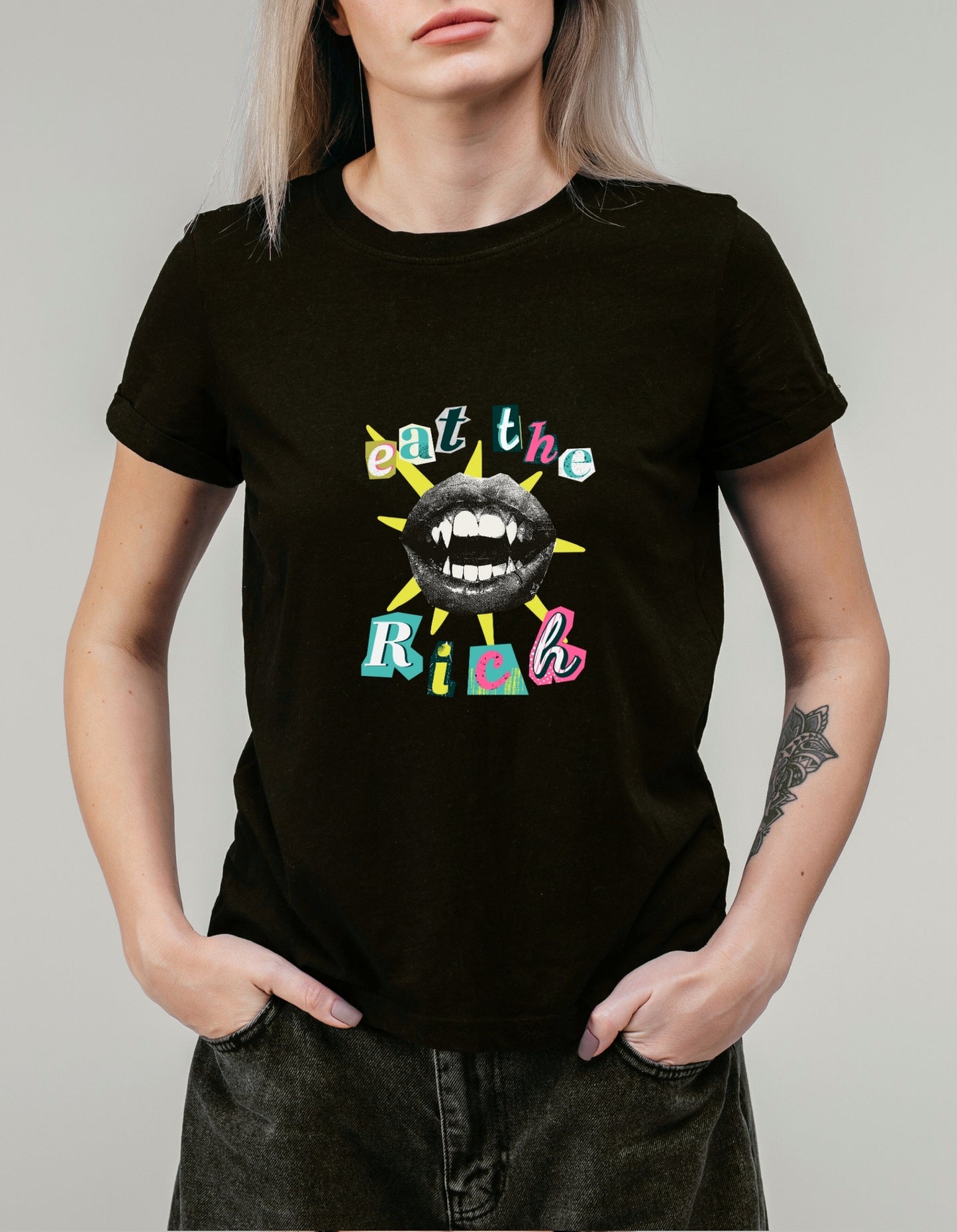 Eat the Rich Unisex classic tee