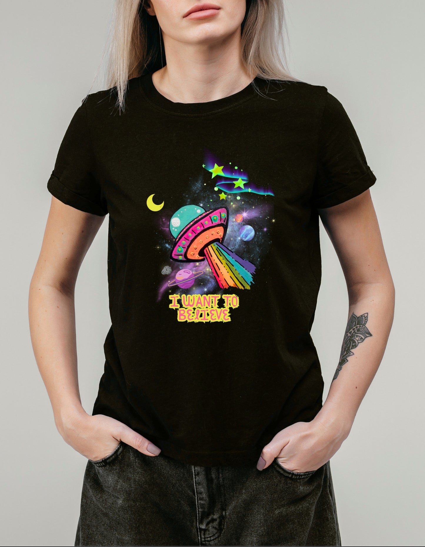 I Want to Believe UFO Unisex classic tee