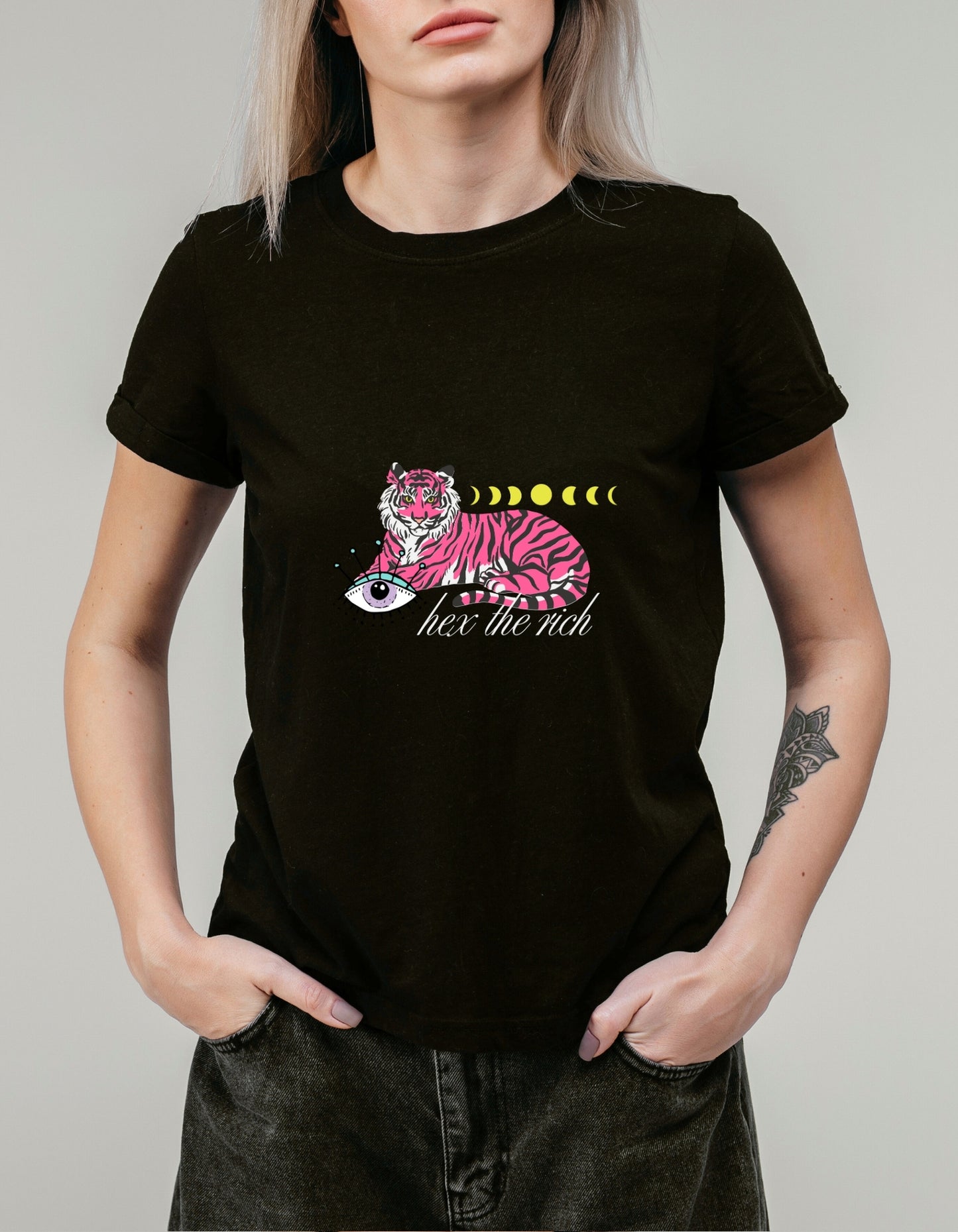 Hex the Rich Tiger Unisex classic tee