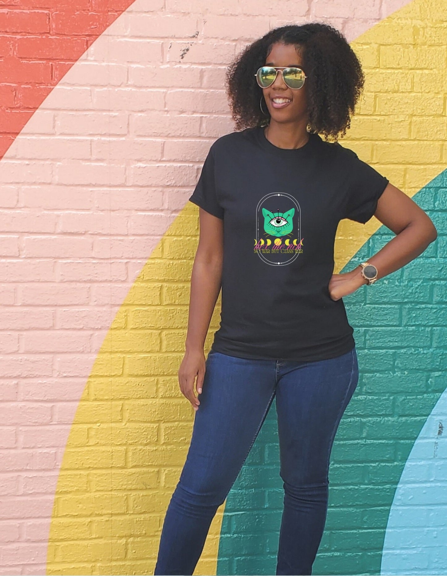 Hex the Rich | No War but Class War Unisex classic tee