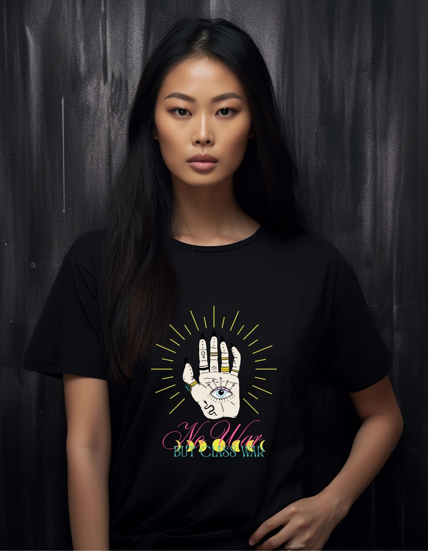 Hex the Rich | No War but Class War Unisex classic tee