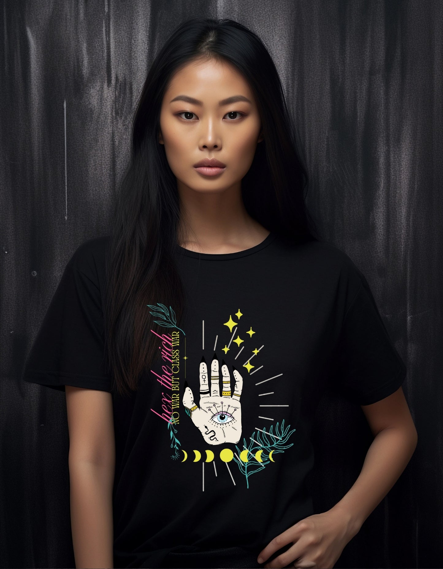 Hex the Rich | No War but Class War Unisex classic tee
