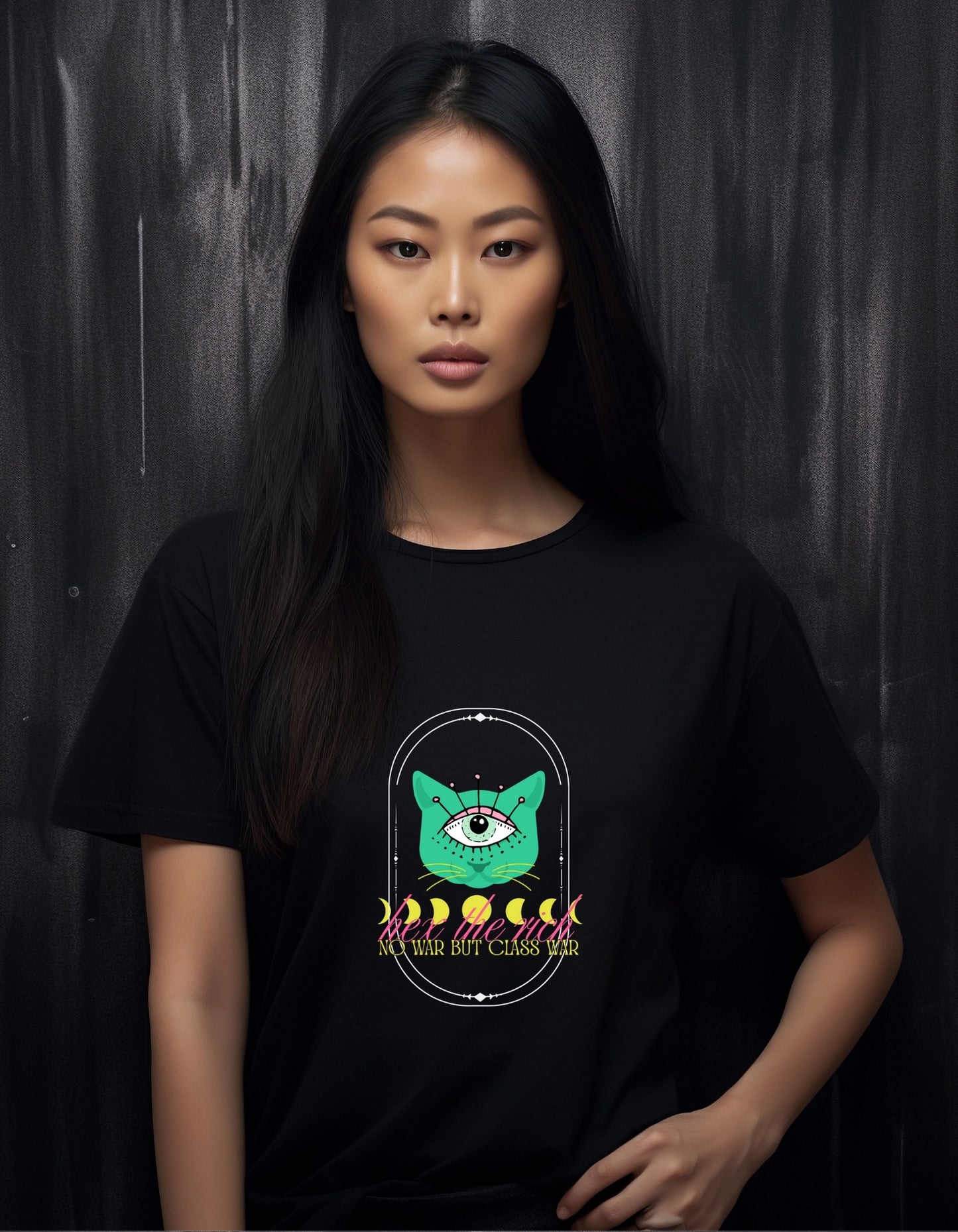 Hex the Rich | No War but Class War Unisex classic tee