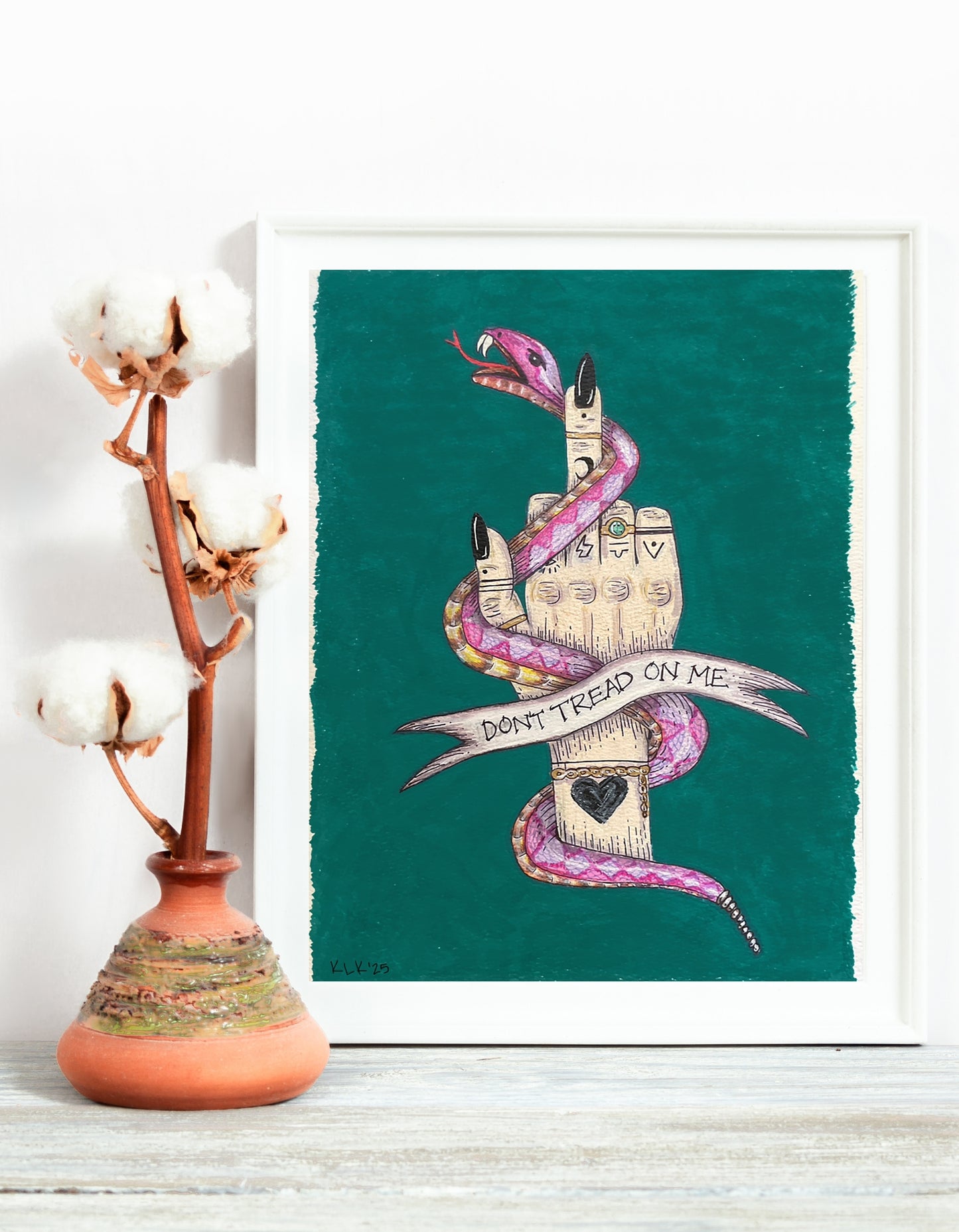 Don't Tread On Me Wall Art Print