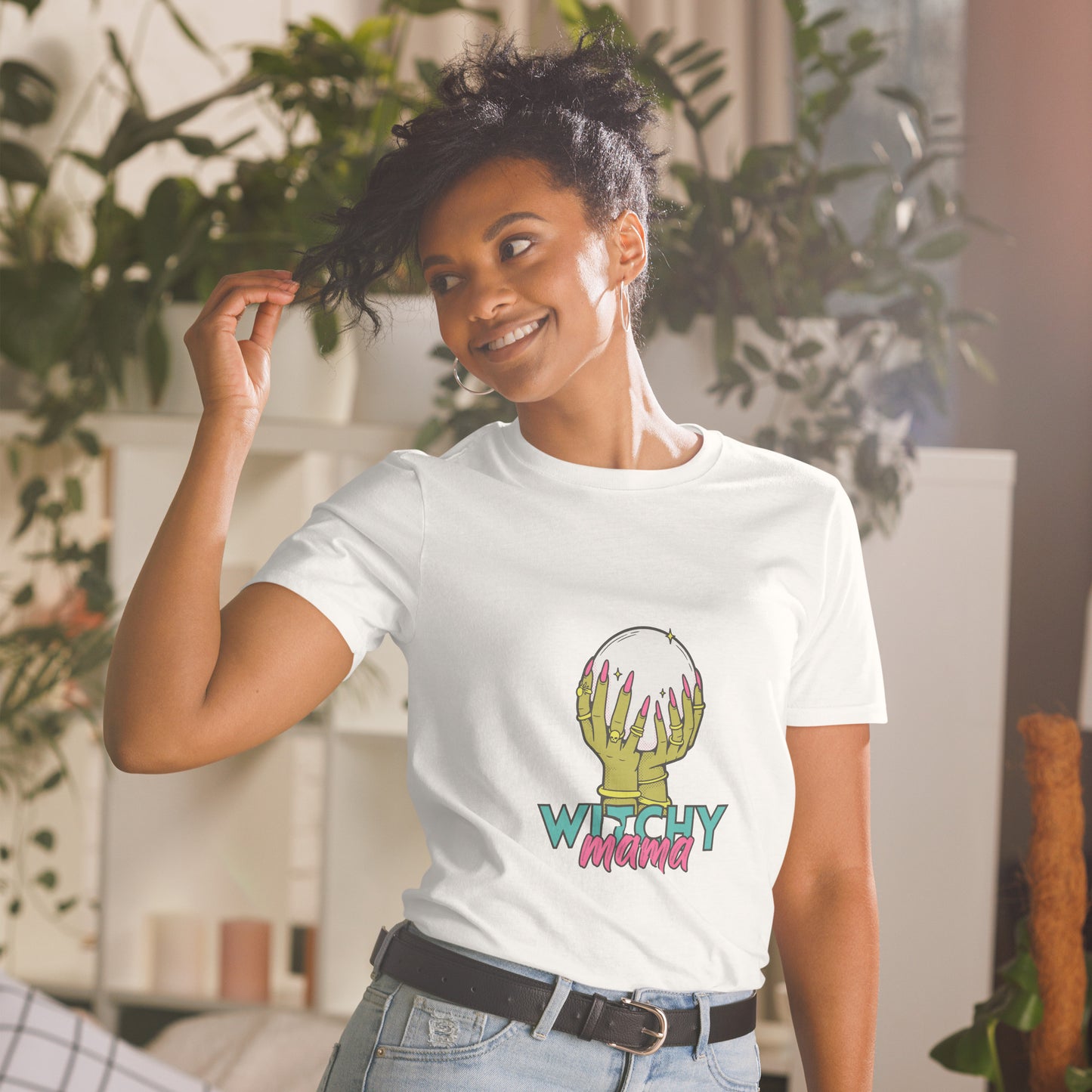 Witchy Mama Crystal Ball T-Shirt | Witchy Tee | Boho Tee | Witchcore | Witchy Mama Shirt | Witchy Mama Merch