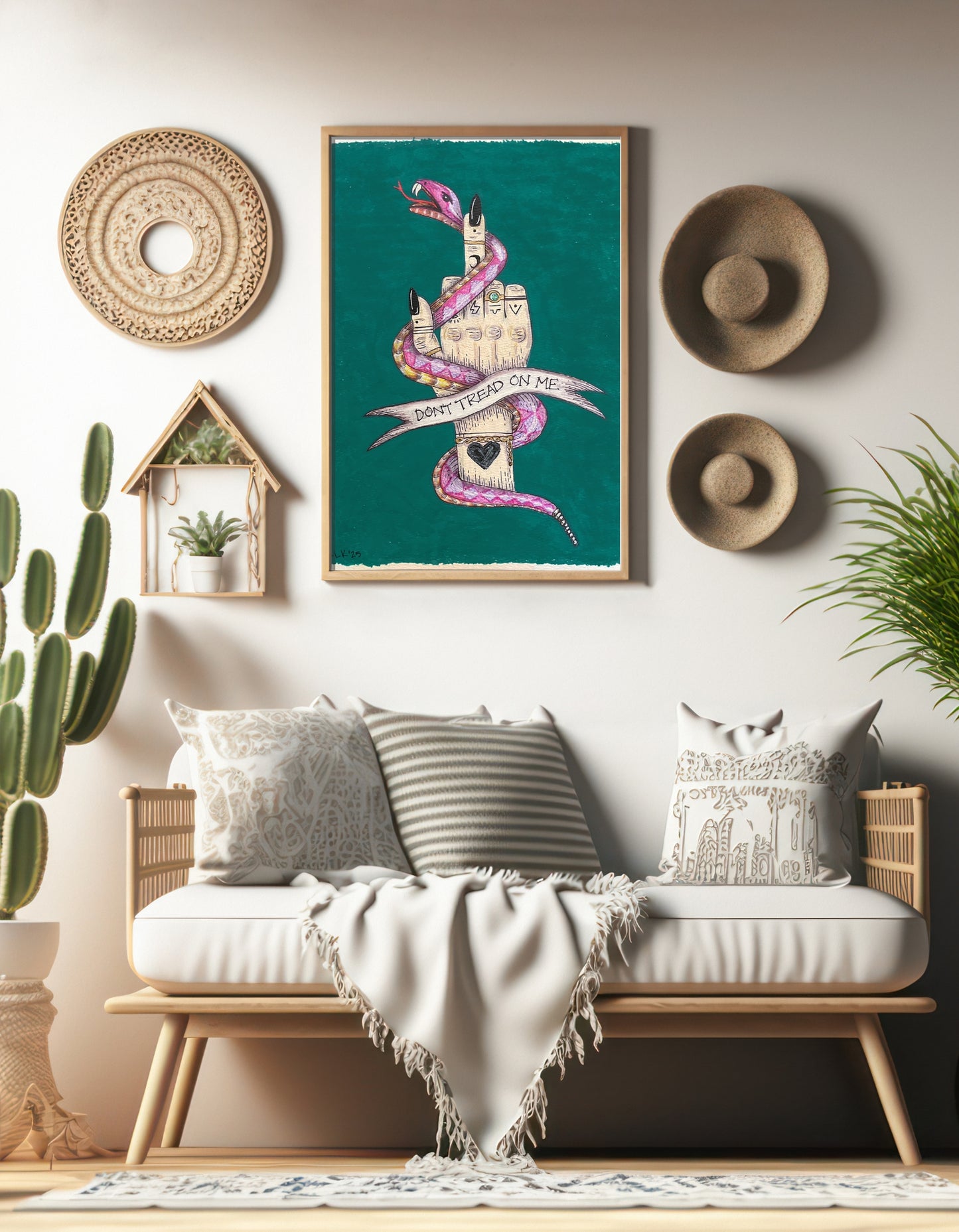 Don't Tread On Me Wall Art Print