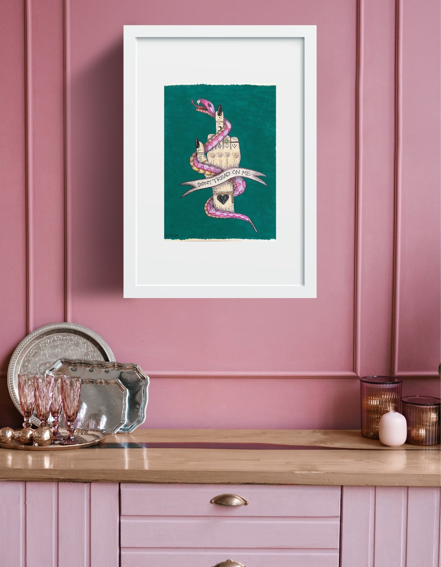 Don't Tread On Me Wall Art Print