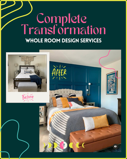 Complete Transformation | Whole Room Design Services