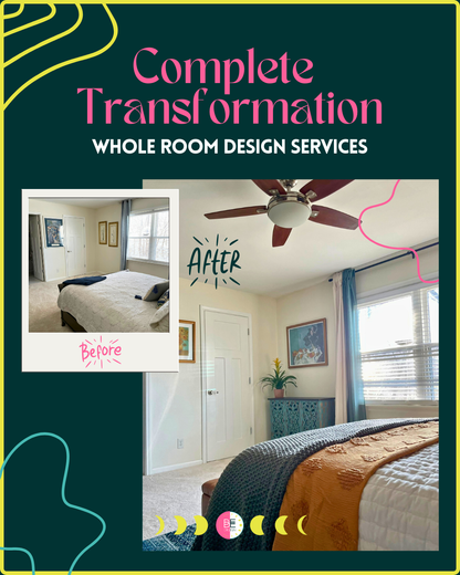 Complete Transformation | Whole Room Design Services