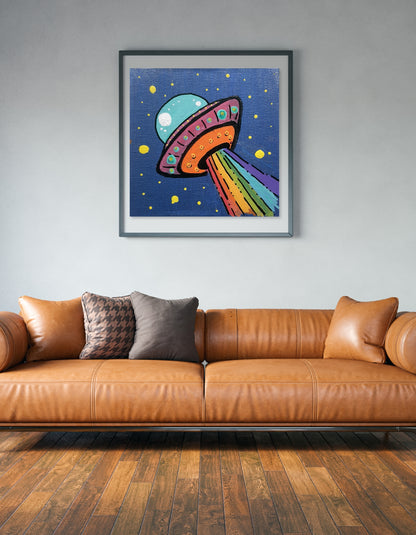 UFO Poster Print