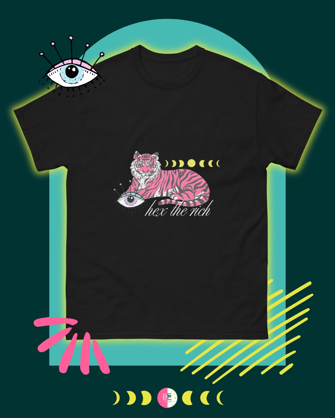 Hex the Rich Tiger Unisex classic tee