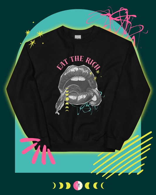 Eat the Rich Unisex Sweatshirt
