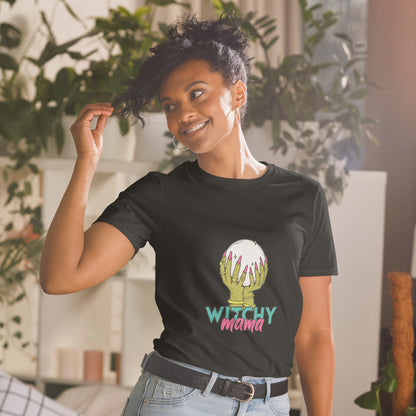 Witchy Mama Crystal Ball T-Shirt | Witchy Tee | Boho Tee | Witchcore | Witchy Mama Shirt | Witchy Mama Merch