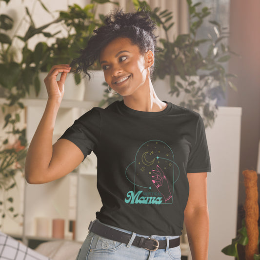 Mystical Mama Short Sleeve T-Shirt, Magical Mama T-shirt, Witchy Mama T-shirt, Mystical Mama shirt, Witchy Boho shirt