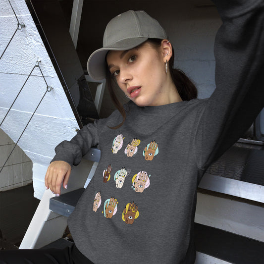 Enchanting Witchy Hand Eye Sweatshirt